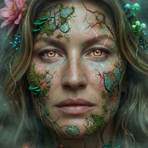 Imagem do prompt Rosto_criativo_create hyperrealistic darkfantasy extreme closeup