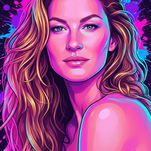 Imagem do prompt Rosto_efeito_coressaturadas