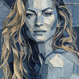 Imagem do prompt Rosto_efeito_jeans