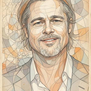 Imagem do prompt Rosto_efeito_mosaicocolorido