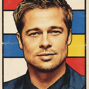 Imagem do prompt Rosto_efeito_prompt final halftone grande mondrian