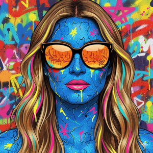 Imagem do prompt Rosto_efeito_rostoazul