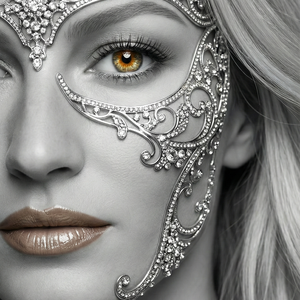 Imagem do prompt Rosto_efeito_swarowsky