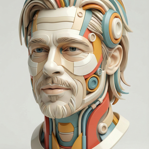 Imagem do prompt Rosto_efeito_using uploaded reference photo keep