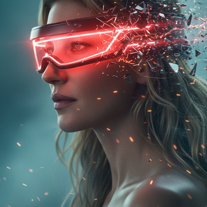 Imagem do prompt Rosto_efeito_visaoderaiox