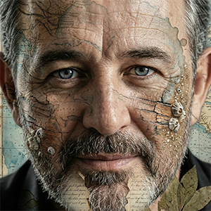 Imagem do prompt Rosto_surreal_ultrarealistic closeup portrait same person