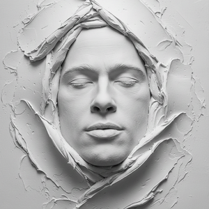 Imagem do prompt Rosto_surreal_uploaded persons face reference recreate