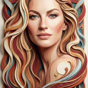 Imagem do prompt Rosto_surreal_uploaded photo only exclusive identity