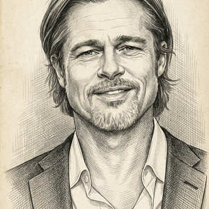 Imagem do prompt Rosto_surreal_uploaded reference image single locked