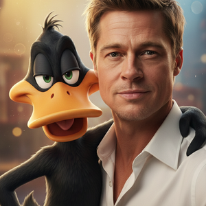 Imagem do prompt Selfie_prompt estruturado selfie pixar patolino