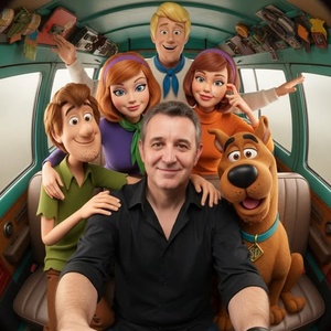 Imagem do prompt Selfie_scoobydooselfie