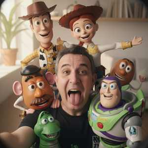 Imagem do prompt Selfie_selfiecaretatoystory