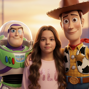 Imagem do prompt Selfie_wood_e_buzz