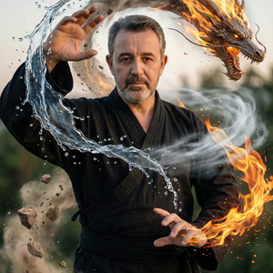 Imagem do prompt Surreal_kungfudragao