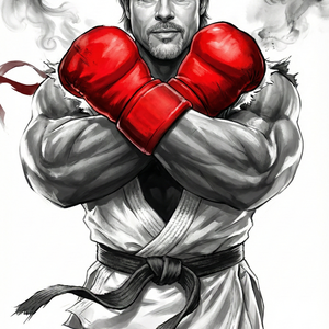 Imagem do prompt Surreal_luvasvermelhas