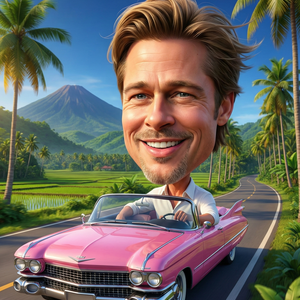 Imagem do prompt Surreal_nano banana prompt glamorous bighead