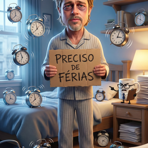Imagem do prompt Surreal_precisodeferias